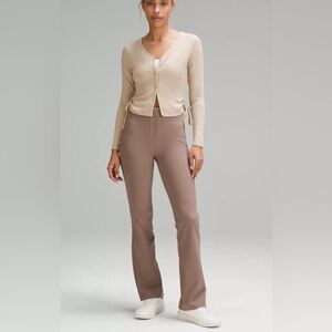 🆕Lululemon🍋 Smooth Fit Pull-On High-Rise Pant Regular Colour Taupetastic Sz 6